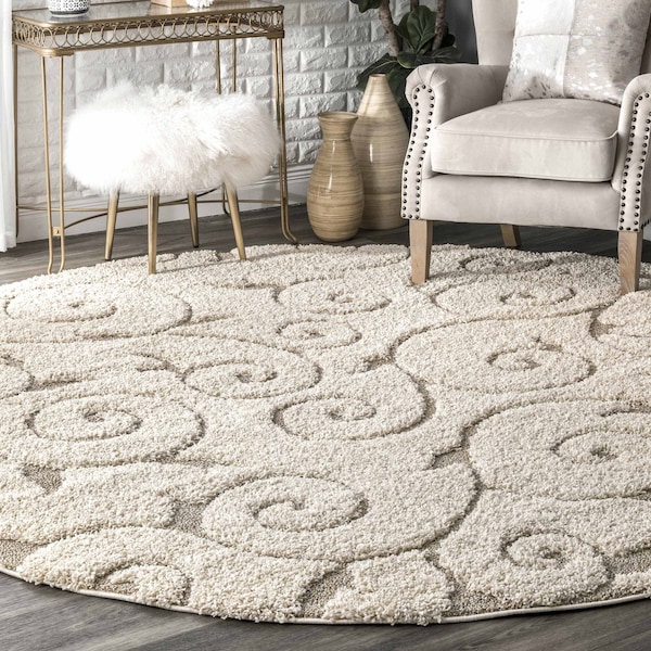 Nuloom Maisha Contemporary Shag Area Rug 5ft 3in OZSG06A-R53053 - main